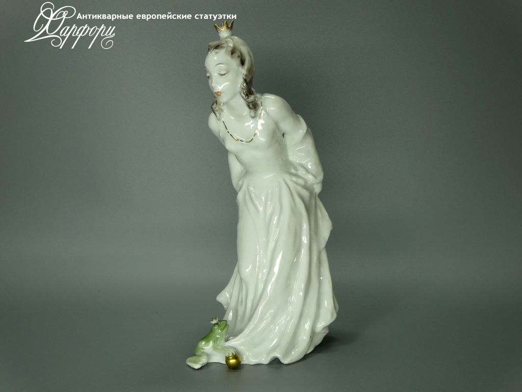 Купить фарфоровые статуэтки Rosenthal, Принцесса и лягушка, Германия
